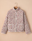 Avery Contrast Edge Stand Jacket