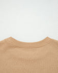 Varsity Stripe Drop Shoulder Oversized Sweatshirt