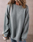 Rorivina Drop Shoulder Oversized Sweatshirt