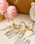 Olive Plated alloy Stud Earrings