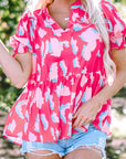 Elaina Smocked Puff Sleeve Blouse