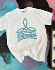 Turquoise Boot Stitch TEE or CREWNECK