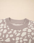Avery Trim Drop Shoulder Sweater