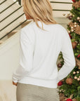 Thankful Embroidered Sweater