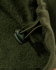 Kate Fleece Lined Half Zipper Kangaroo Pockets Loose Hoodie