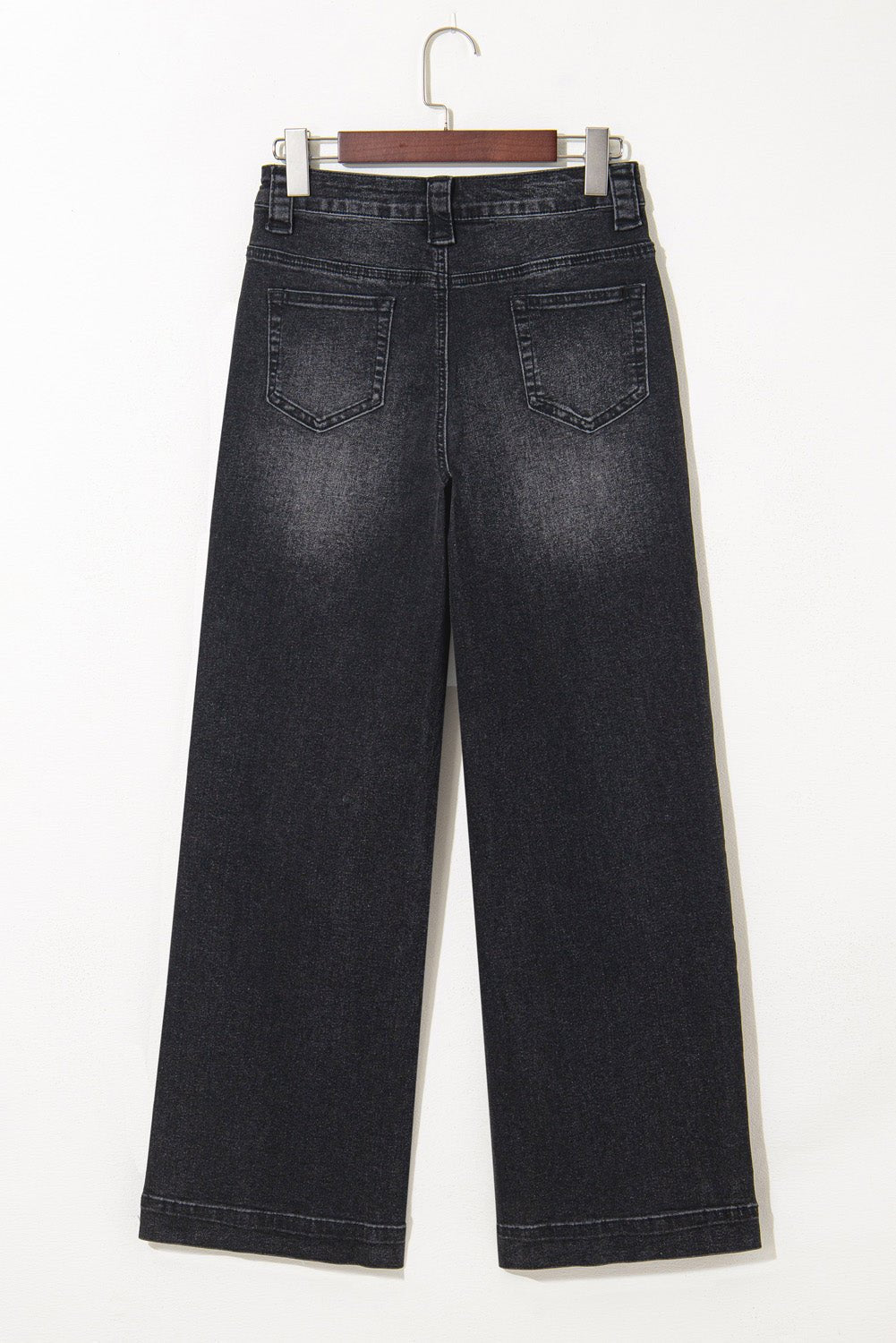 Victoria Wide Leg Pocketed High Waist Jeans