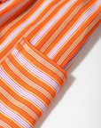 Stripe Cropped Palazzo Pocketed Pants