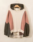 Isabelle Patchwork High Low Hoodie