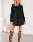 Takina Raw Hem Loose Shirt