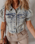 Eleanor Chest Puff Sleeve Jacket
