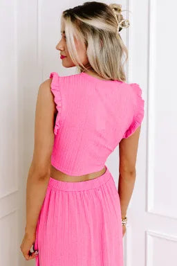 Bubblegum Beach Day Skirt Set