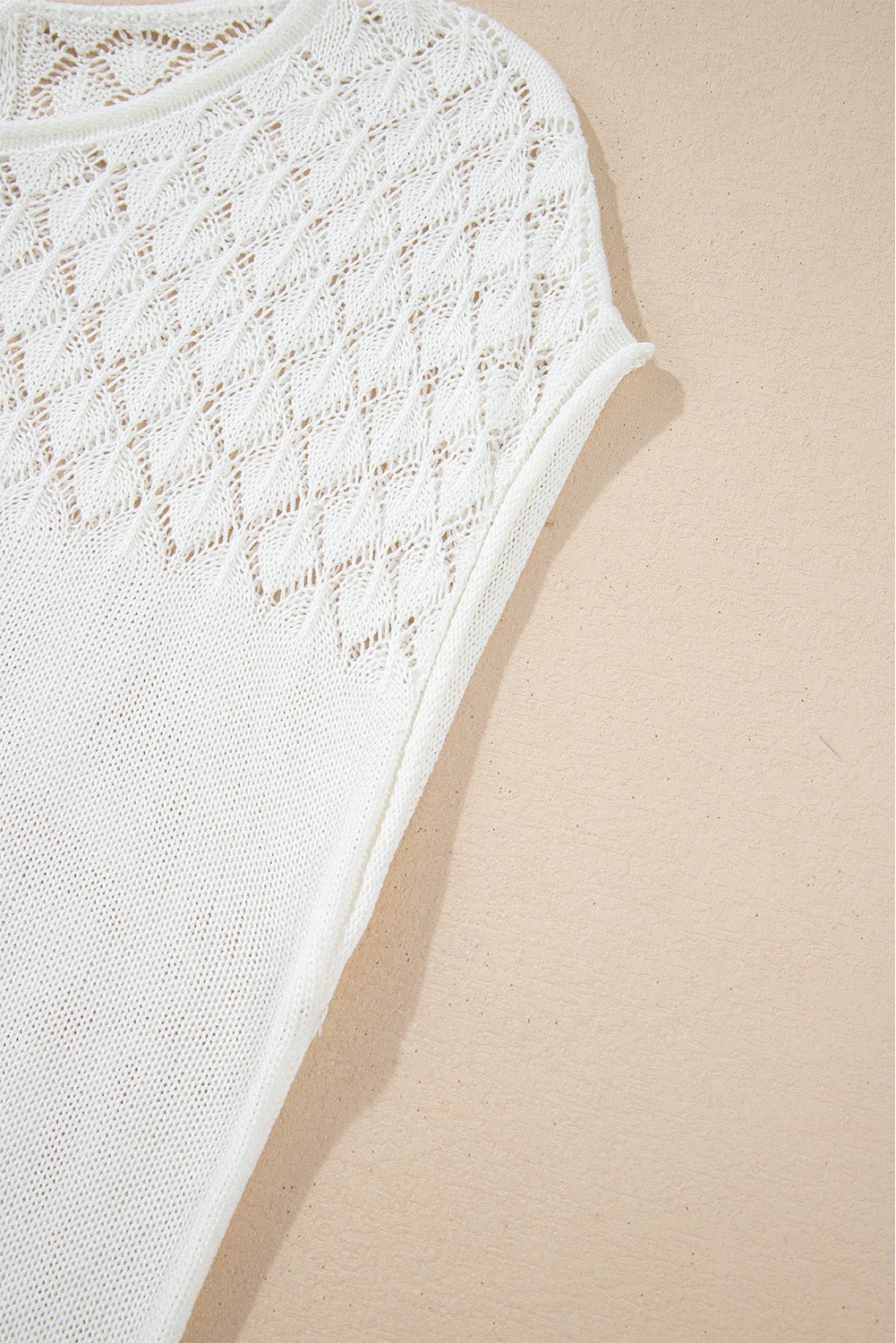 Miracle Back Short Sleeve Sweater