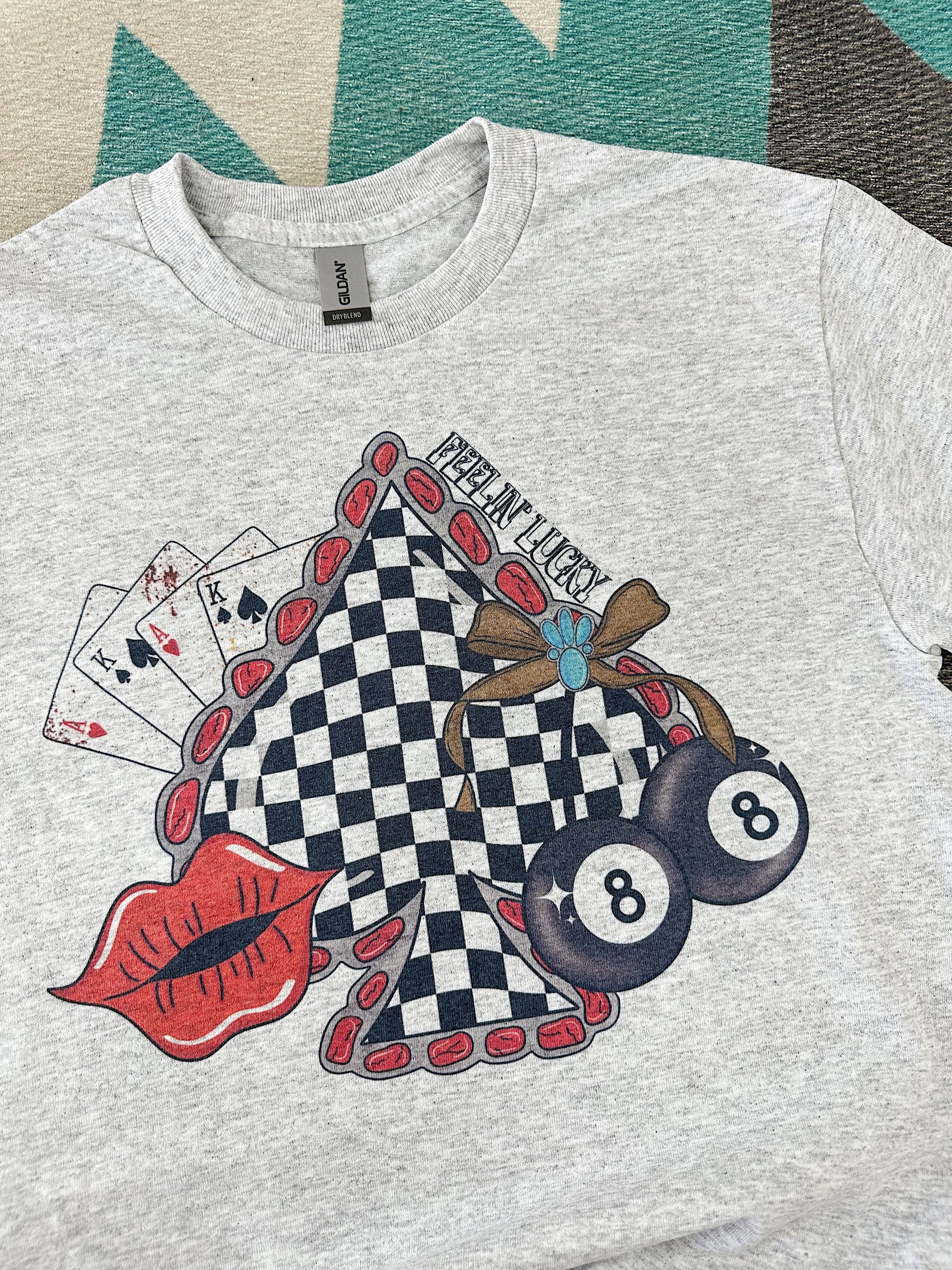 Feelin Lucky TEE or CREWNECK