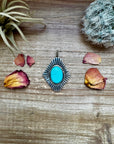 Big Pendant -Turquoise & Sterling Silver