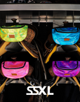 Holographic Saddle Sack Riding Pouch With Clip