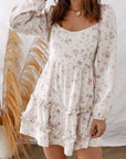 Lottie Detail Flared Mini Dress