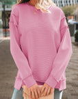 Liv Drop Shoulder Baggy Pullover
