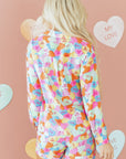 Remi Heart Collared Tunic Shirt