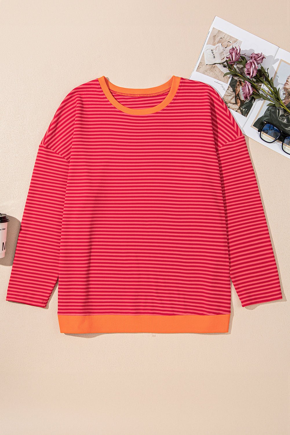 Eliza Sleeve Decor top Long Sleeve PLUS Top