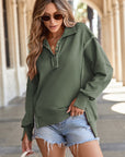 Luminy Baggy Sweatshirt with Slits
