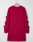 Priscilla Drop Shoulder Sweatshirt Dress