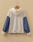 Adalynn Kangaroo Half Zipper Hoodie