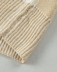 Vivifira Print Drop Shoulder Sweater