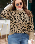 Halle Lacy Trim Cuffed PLUS Sweater