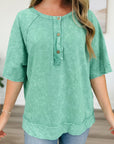 Julie Mineral Wash T Shirt