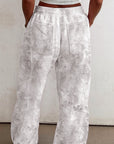 Camo Baggy Drawstring Jogger Sweatpants