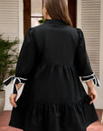 Dorothy Knot Cuffs Mini PLUS Dress