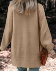 Brooklyn Front Midi Solid Cardigan