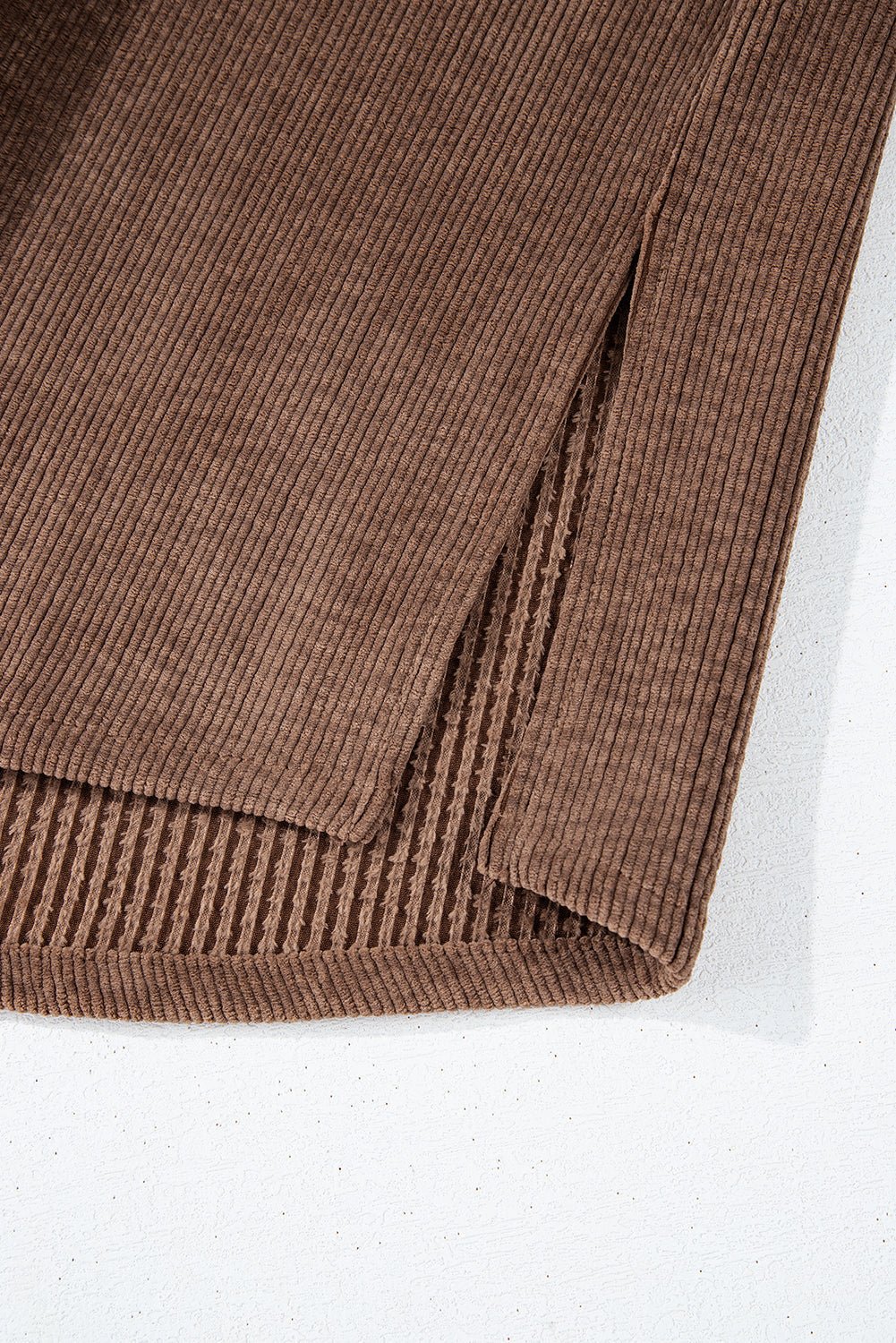 Eleanor Corduroy Flap Up Shacket
