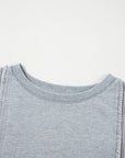 Mercy Hem Pullover top Long Sleeve Top