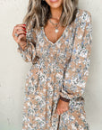 Indy Puff Sleeve Long Dress