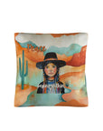 Native Peace Begins Within Throw Pillow Case Made in America