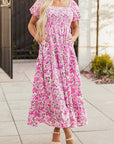 Raina Sleeve Flowy Long Dress