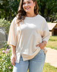 Amber Half Sleeve PLUS Top