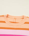 Sophia Ribbed Edge Loose Sweater