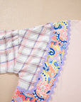 Margaret Ricrac Trim Floral Blouse
