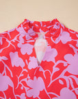 Milan Ruffle Hem Mini Dress