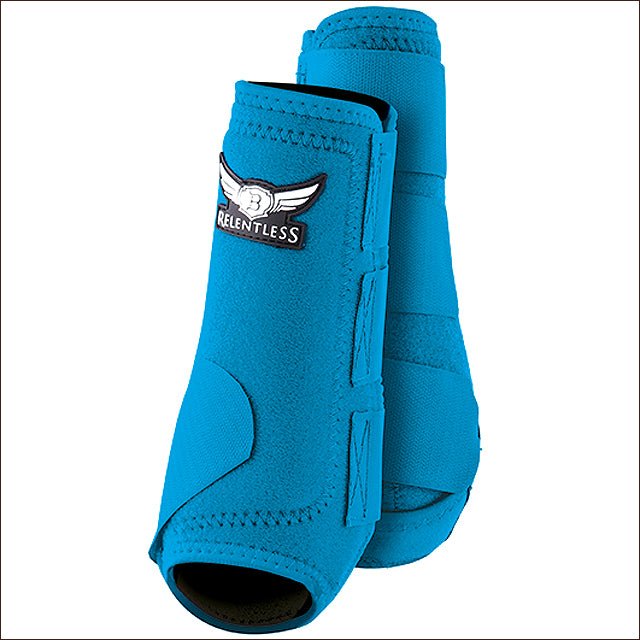 Medium-Weight All-Around Full Flex Horse Boots For Hind Or Rear Contoured Protection