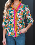 Meadow 3 4 Sleeve Blouse