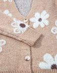 Keily Print Knitted Up Cardigan