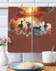 Labrador Retriever Duck Hunting Kitchen Set of 2 Dish Towels Made in America