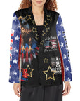 Baha Ranch Ultra Maga Trump Womens Blazer