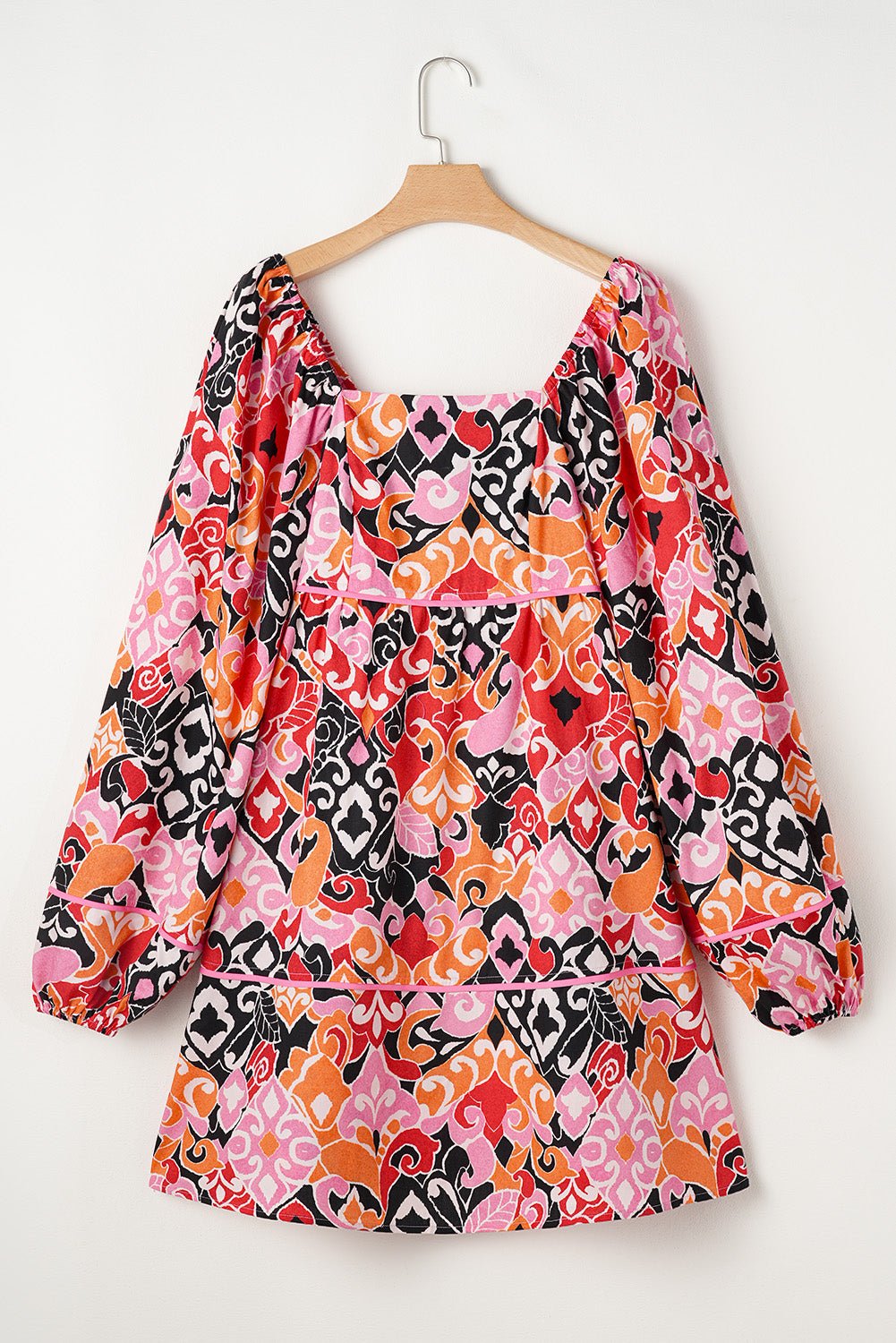 Nicole Puff Sleeve Mini Dress