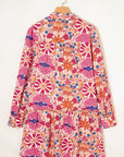 Analia Long Sleeve Mini Dress
