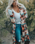 Paris Open Front Long Cardigan