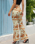 Baha Ranch Retro Western Flare Pants